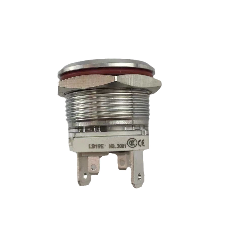 Yumo 22mm Metal Push Button Switch with LED Light