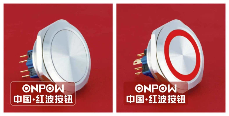 Onpow 40mm Metal Push Button Switch (GQ40 series)