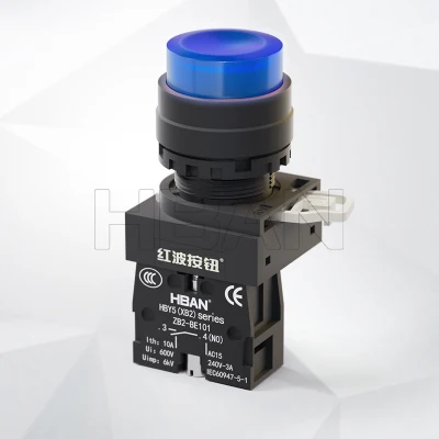 Китайский производитель Xb2 Y5 LED 1no нормально открытый 22 мм пластиковый кнопочный переключатель