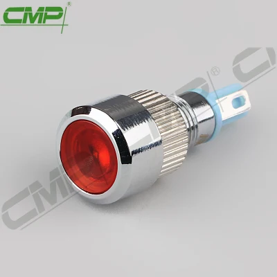 CMP 8 мм Высококачественная сигнальная лампа Металлическая сигнальная лампа IP67 Индикатор машины